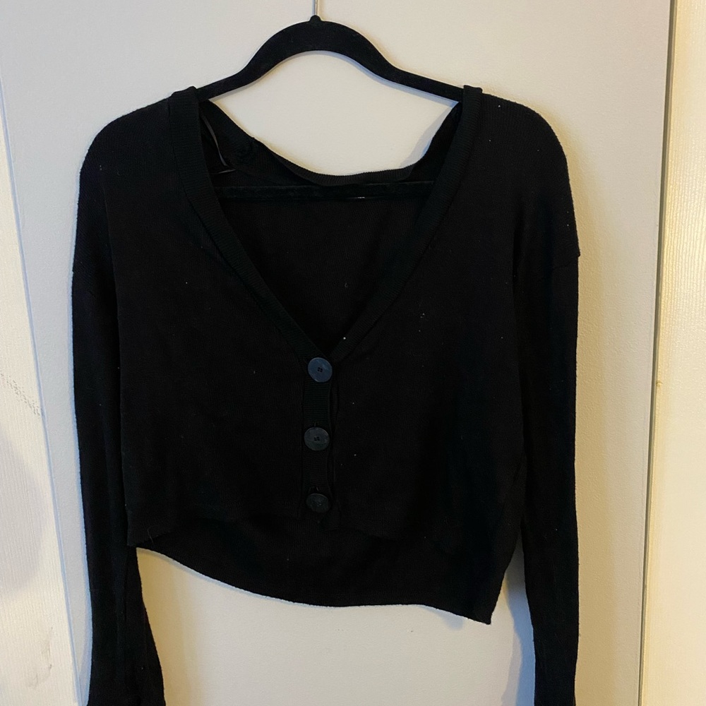 Black zara cardigan